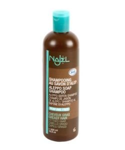 Shampooing au savon d'Alep - Cheveux gras, 500 ml
