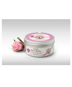Galet de crème solide lait de chèvre - Karité/Rose - DLUO 06/2026 BIO, 65&nbsp;g