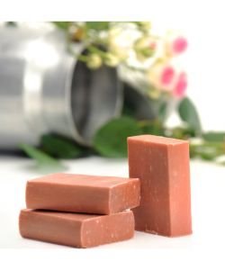 Savon au lait de chèvre - Rose musquée - Géranium, 100 g