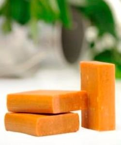 Goat Milk Soap - Apricot - Lemongrass, 100 g