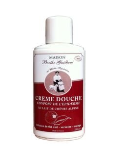 Gel douche au lait de chèvre "Confort de l'épiderme" BIO, 250 ml