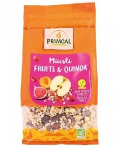 Muesli quinoa & fruit BIO, 350 g