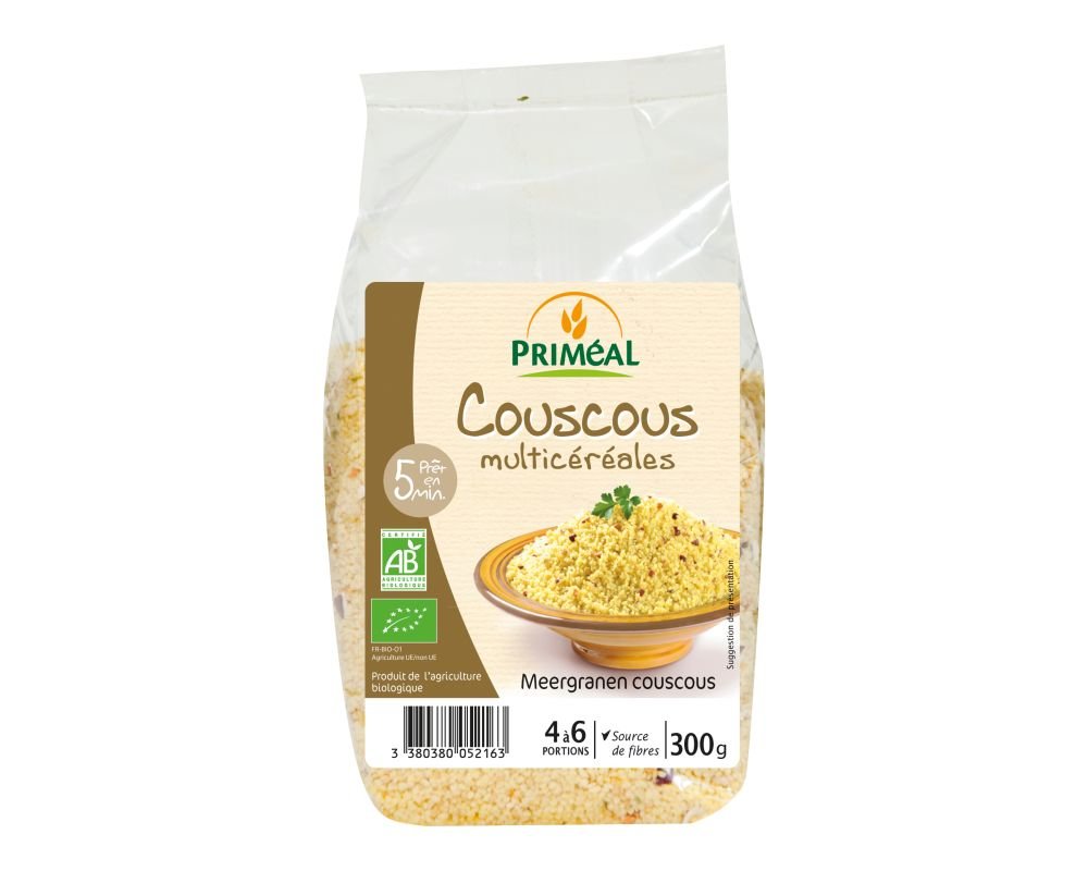 Couscous multigrain 300g bio PrimÃ©al