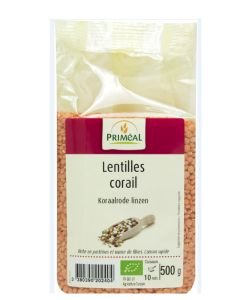 Lentilles corail BIO, 500 g