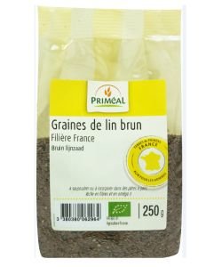 Brown flax seeds BIO, 250 g
