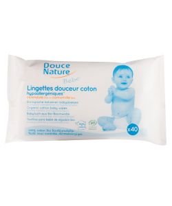 Biodegradable Baby Wipes BIO, 40 babywipes