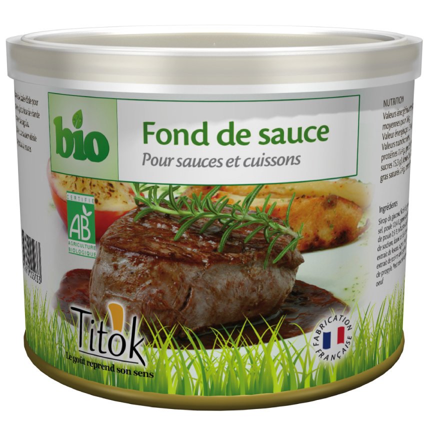 Fond of sauce 90g bio Titok