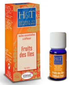 Fruits des îles - Parfum d'intérieur BIO, 10 ml