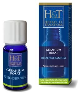 Géranium rosat (Pelargonium graveolens) BIO, 10 ml