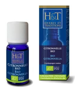 Citronnelle (Cymbopogon nardus) BIO, 30 ml