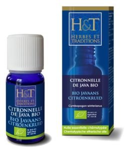 Citronnelle de Java (Cymbopogon winterianus) BIO, 10 ml