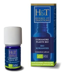 Coriandre plante (Coriandrum sativum) BIO, 5 ml