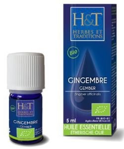 Ginger (Zingiber officinalis) BIO, 5 ml