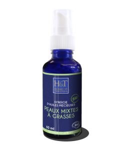 Synergie d'huiles précieuses - Peaux Mixtes à Grasses BIO, 50 ml