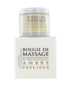 Massage candle - Precious Amber, 100 g