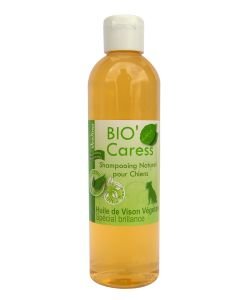 Shampooing chien Bio'Caress - Spécial brillance, 250 ml