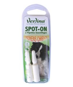 Pipettes repellents SPOT-ON - Medium-sized dogs, part