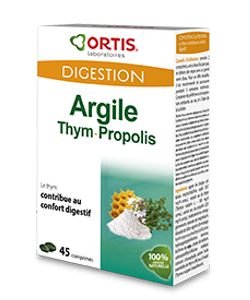 Argile Thym Propolis, 45 comprimés