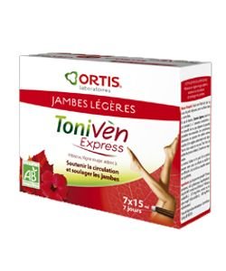 Toniven Express - DLUO 08/2019 BIO, 7 fioles