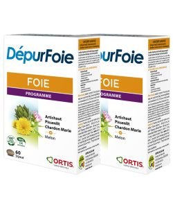 DepurFoie PROMOPACK (-50% on the 2nd box), 2 x 60 tablets