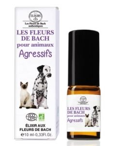 Élixir Animaux AGRESSIFS BIO, 10 ml