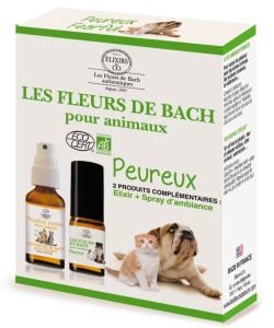 Duo fleurs de Bach - Animaux PEUREUX BIO, pièce