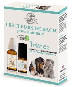 Duo fleurs de Bach - Animaux TRISTES BIO, pièce