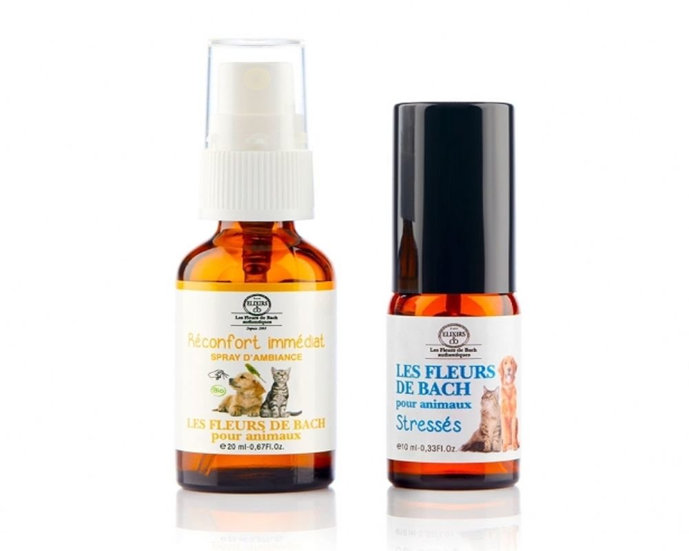 Duo fleurs de Bach - Animaux STRESSÉS - Elixirs & Co - 20 ml + 10 ml