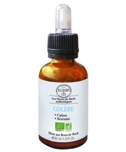 Elixir Colère BIO, 30 ml