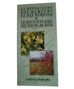 Répertoire des humeurs et remèdes & Dictionnaire des Fleurs de Bach, pièce
