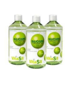 Silicium organique buvable , 3 x 500 ml