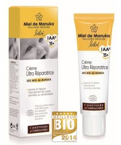 Crème ultra Réparatrice 20% miel de Manuka IAA®15+ - sans emballage BIO, 40 ml