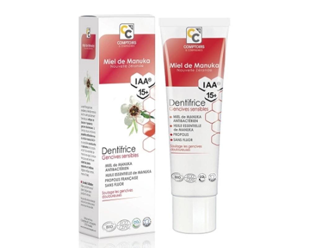 Dentifrice Gencives sensibles miel de Manuka bio ... Dentifrice Gencives sensibles miel de Manuka bio ...