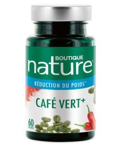 Café vert+, 60 gélules