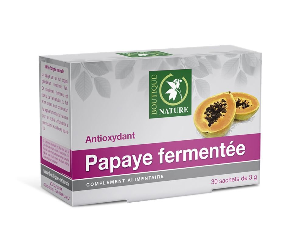 Zuccari Papaye Pura 30 Sachets - Bio-fermenté - Antioxydant - Neuf