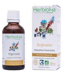 Argousier - hydro Extract alcoholic glycerol-coated BIO, 50 ml