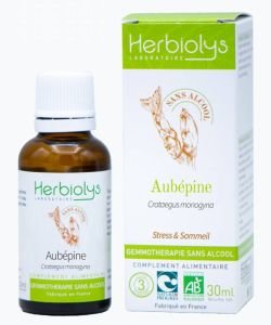 Aubépine - bourgeon sans alcool BIO, 30 ml