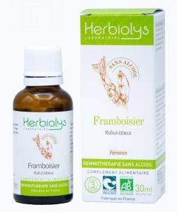 Framboisier - bourgeon sans alcool BIO, 30 ml