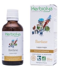 Grande bardane (Lappa major) - Macérat de plantes fraîches BIO, 50 ml