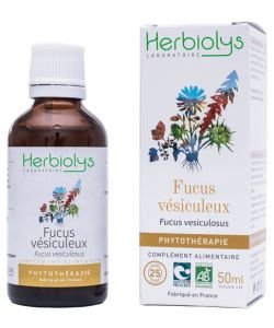 Fucus vésiculeux (Fucus vesiculosus) - Macérat de plantes fraîches BIO, 50 ml