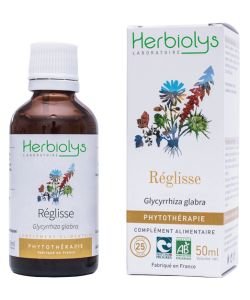 Réglisse (Glycyrrhiza glabra) - Macérat de plantes fraîches BIO, 50 ml