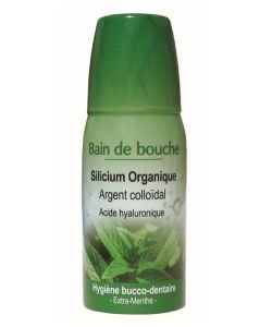 Mouthwash Extra Mint - organic Silicon, 200 ml