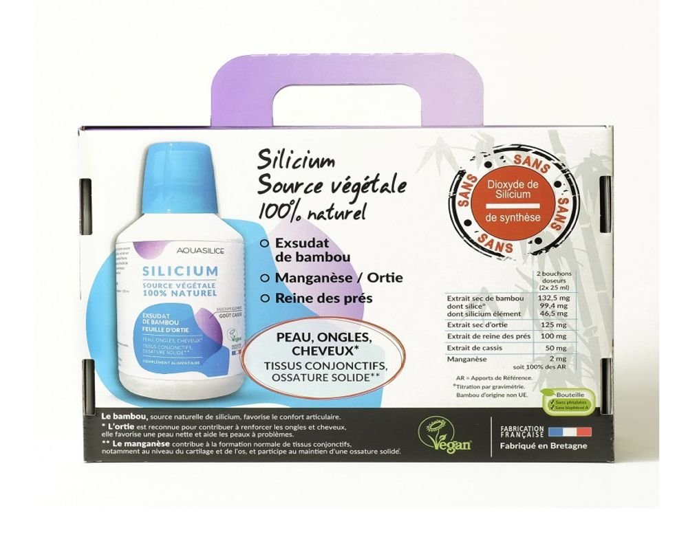 Silicium Organique Articulations Fructivia, 500 Ml, Complément Alimentaire Liquide, Neuf