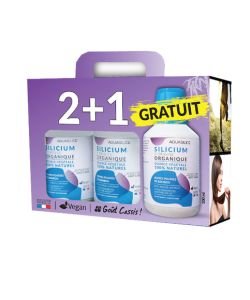 Silicium organique 100% naturel - 2 + 1 GRATUIT