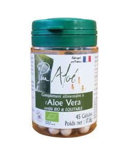 Aloe Vera BIO, 45 gélules