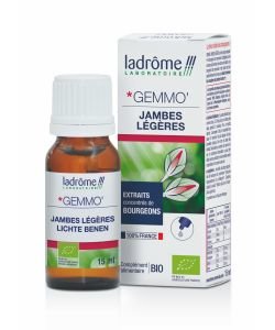 Gemmo' Jambes Légères- DLUO 12/2019 BIO, 15 ml