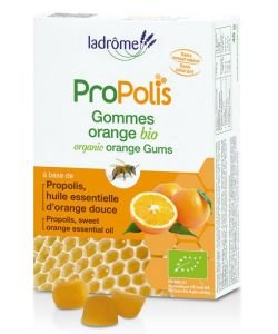 Gommes Propolis & Orange BIO, 45 g