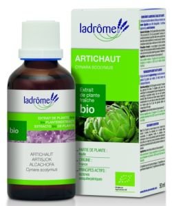 Artichaut - extrait de plante fraîche BIO, 50 ml