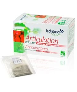 Infusion Articulation - saveur framboise BIO, 20 infusettes