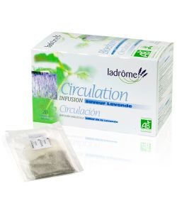Infusion Circulation - lavender flavor BIO, 20 infusettes
